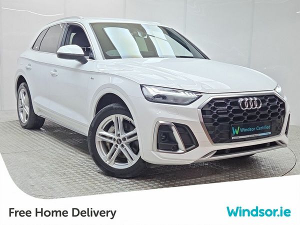 Audi Q5 SUV, Petrol Plug-in Hybrid, 2023, White