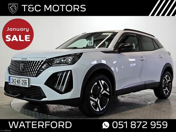 Peugeot 2008 SUV, Petrol, 2024, White