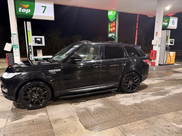 Land Rover Range Rover Sport SUV, Diesel, 2014, Black