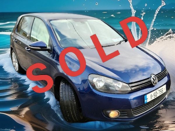 Volkswagen Golf Hatchback, Diesel, 2011, Blue
