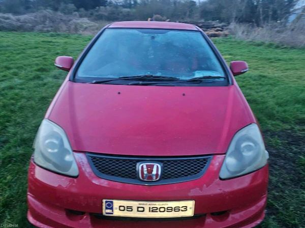 Honda Civic Hatchback, Petrol, 2005, Red
