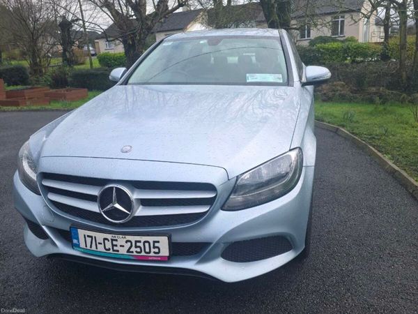 Mercedes-Benz C-Class Saloon, Petrol, 2017, Silver