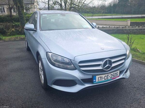 Mercedes-Benz C-Class Saloon, Petrol, 2017, Silver