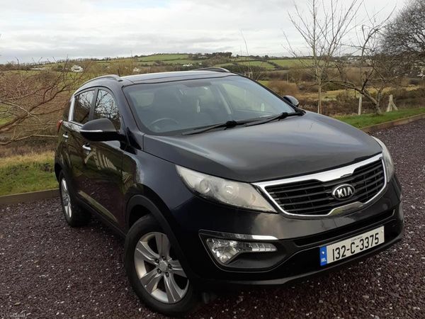 Kia Sportage SUV, Diesel, 2013, Black