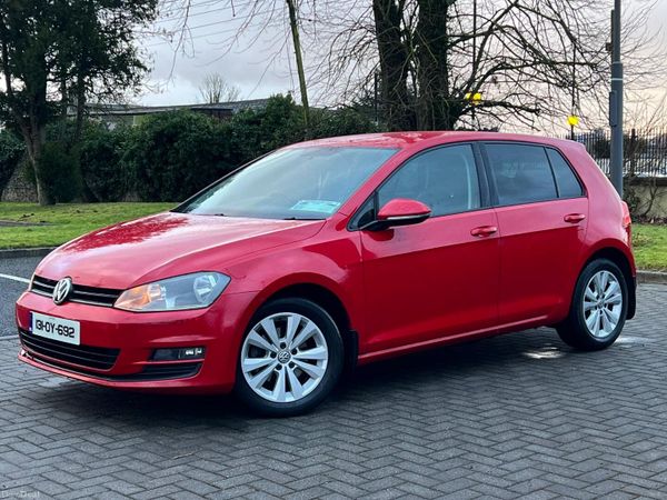 Volkswagen Golf Estate, Diesel, 2013, Red