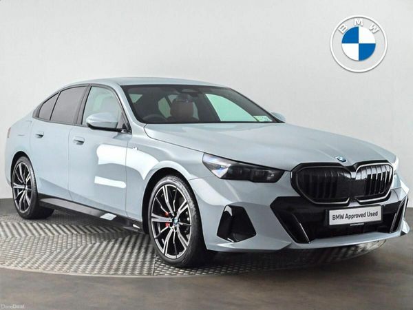 BMW 5-Series Saloon, Petrol Hybrid, 2025, Grey