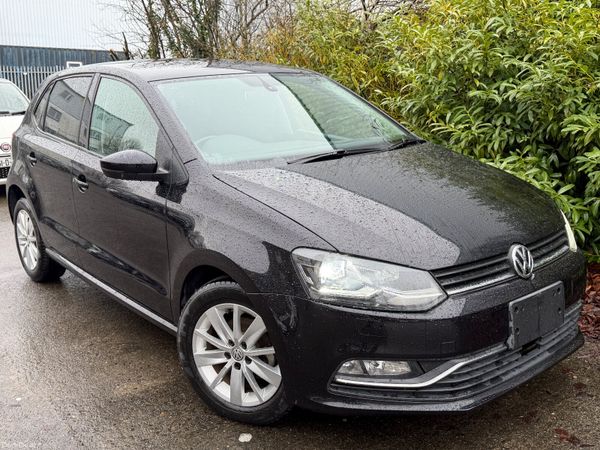Volkswagen Polo Hatchback, Petrol, 2016, Black