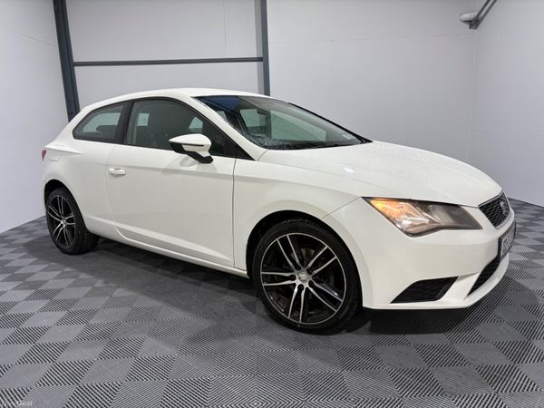 SEAT Leon Hatchback, Petrol, 2013, White