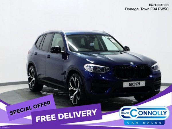 BMW X3 SUV, Petrol Hybrid, 2021, Blue