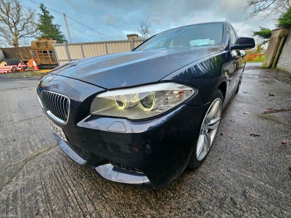 BMW 5-Series Saloon, Diesel, 2012, Black