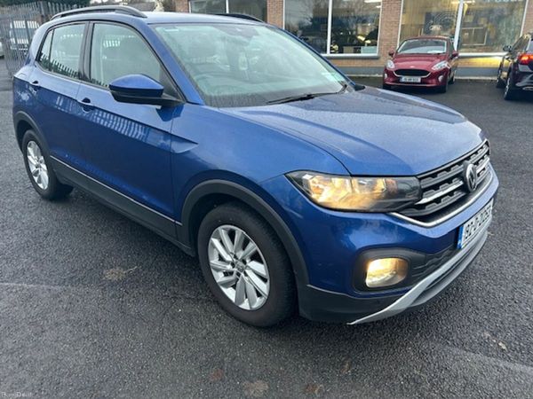 Volkswagen T-Cross SUV, Petrol, 2019, Blue