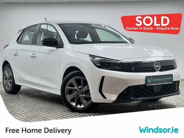 Opel Corsa Hatchback, Petrol Hybrid, 2025, White