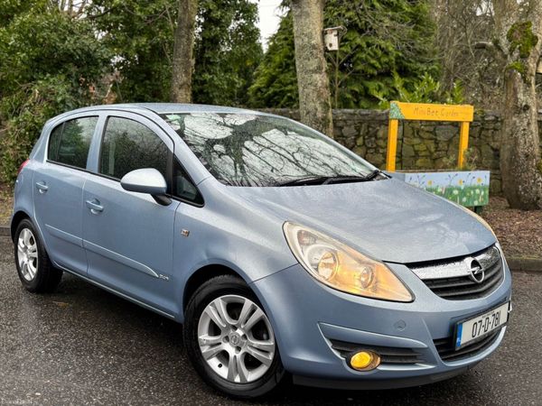 Opel Corsa Hatchback, Petrol, 2007, Blue