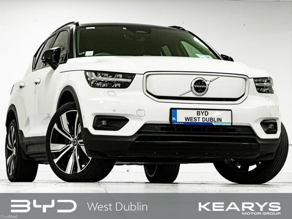 Volvo XC40 Estate, Electric, 2022, White