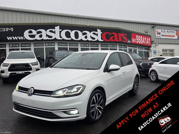 Volkswagen Golf Hatchback, Petrol, 2019, White