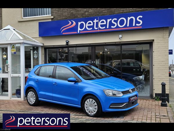 Volkswagen Polo Hatchback, Petrol, 2016, Blue