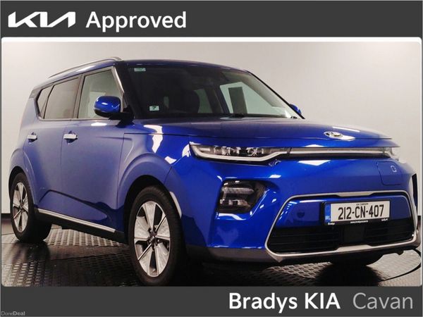 Kia Soul Hatchback, Electric, 2021, Blue