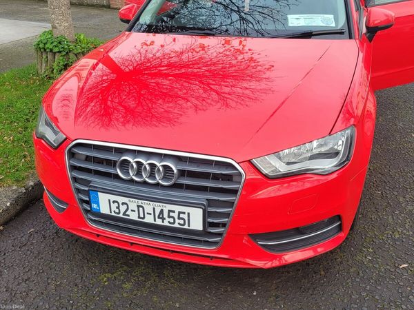 Audi A3 Hatchback, Diesel, 2013, Red