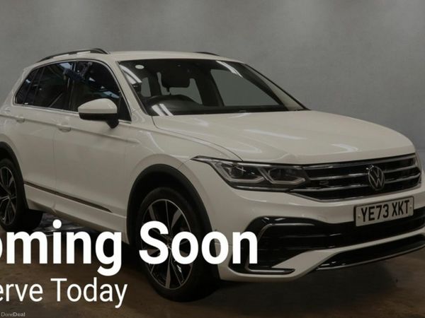 Volkswagen Tiguan Estate, Petrol Hybrid, 2023, White