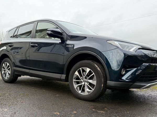 Toyota RAV4 SUV, Petrol Hybrid, 2017, Blue
