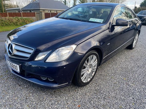 Mercedes-Benz E-Class Coupe, Diesel, 2011, Blue