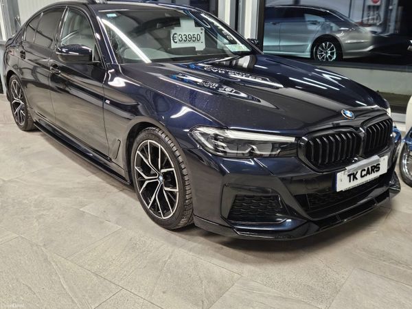 BMW 5-Series Saloon, Diesel, 2020, Black