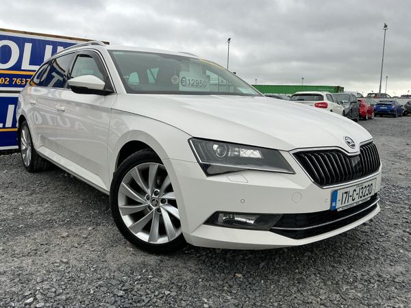 Skoda Superb Estate, Diesel, 2017, White