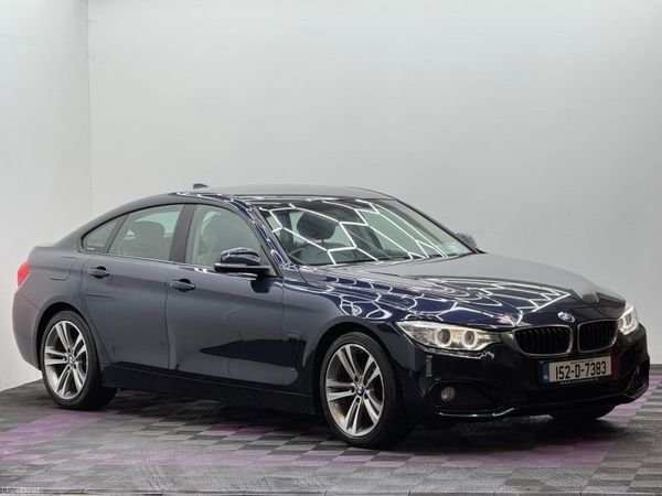 BMW 4-Series Saloon, Diesel, 2015, Blue