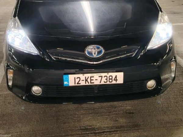 Toyota Prius MPV, Petrol Hybrid, 2012, Black