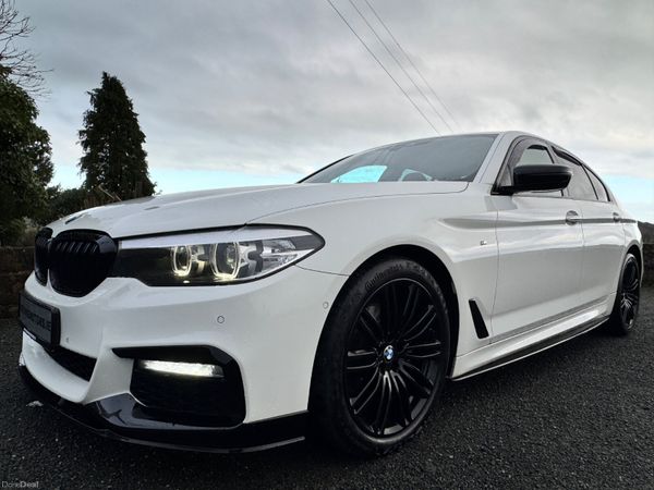 BMW 5-Series Saloon, Diesel, 2017, White