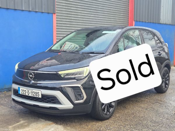 Opel Crossland SUV, Petrol, 2022, Black