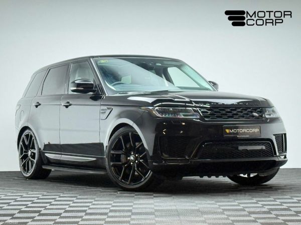 Land Rover Range Rover Sport SUV, Petrol Plug-in Hybrid, 2020, Black