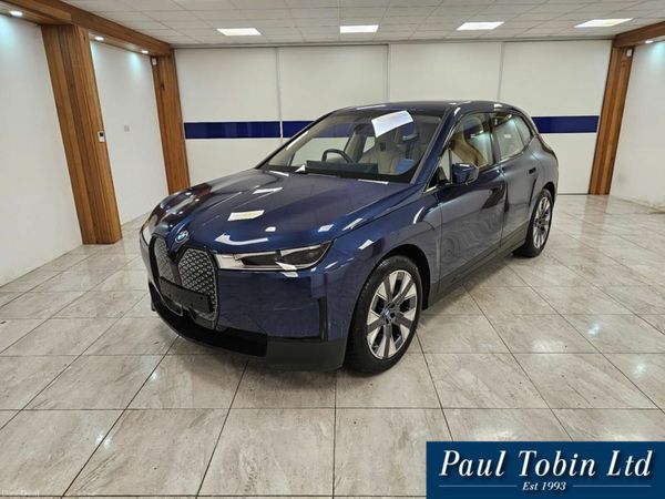 BMW iX SUV, Electric, 2024, Blue
