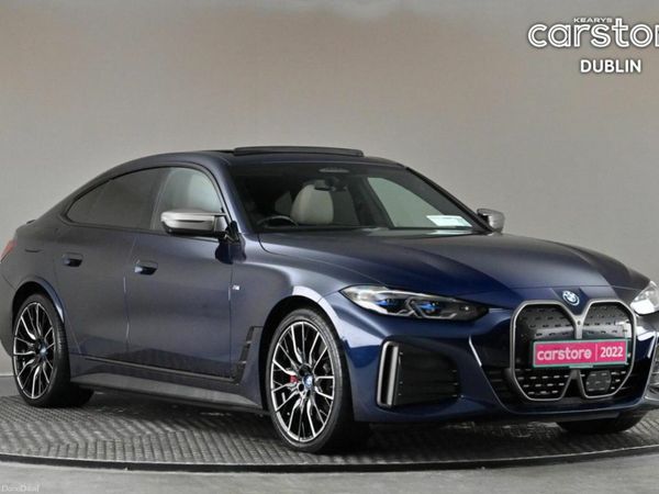 BMW i4 Coupe, Electric, 2022, Blue