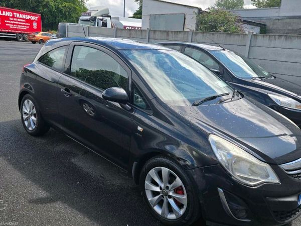 Vauxhall Corsa Hatchback, Petrol, 2012, Black