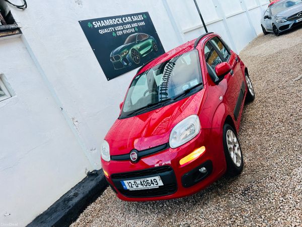 Fiat Panda Hatchback, Petrol, 2012, Red