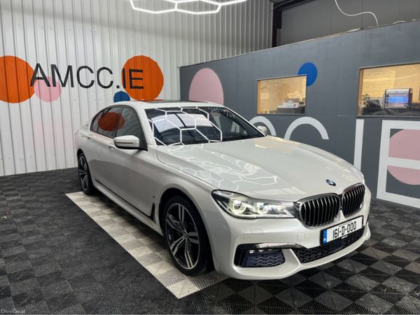 BMW 7-Series Saloon, Petrol Plug-in Hybrid, 2016, White