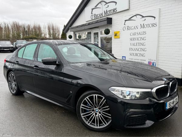 BMW 5-Series Saloon, Petrol Plug-in Hybrid, 2018, Black