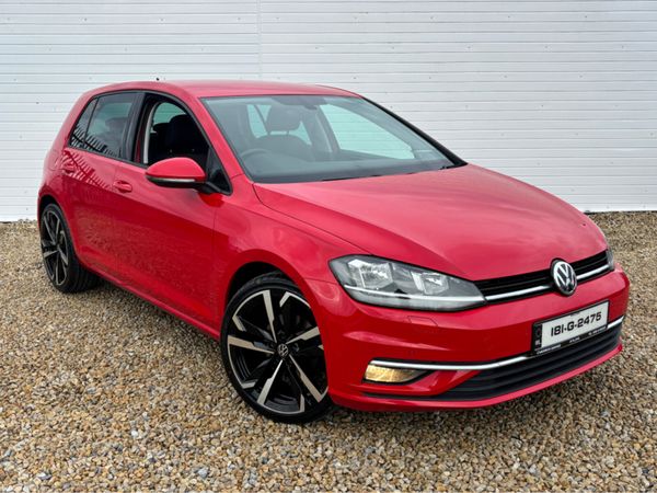 Volkswagen Golf Hatchback, Diesel, 2018, Red