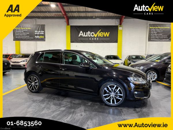 Volkswagen Golf Hatchback, Petrol, 2017, Black