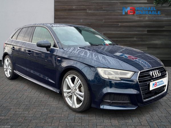 Audi A3 Hatchback, Petrol, 2017, Blue