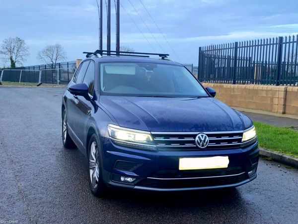 Volkswagen Tiguan SUV, Diesel, 2019, Blue