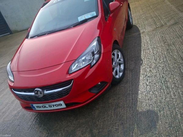 Vauxhall Corsa Hatchback, Petrol, 2015, Red