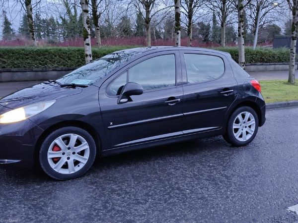 Peugeot 207 Hatchback, Petrol, 2008, Black