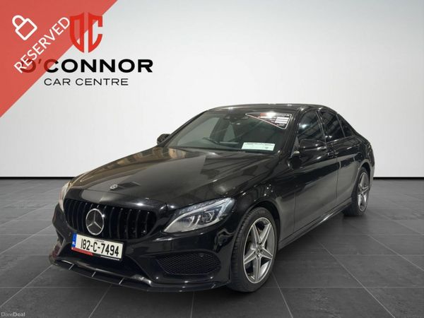 Mercedes-Benz C-Class Saloon, Diesel, 2018, Black