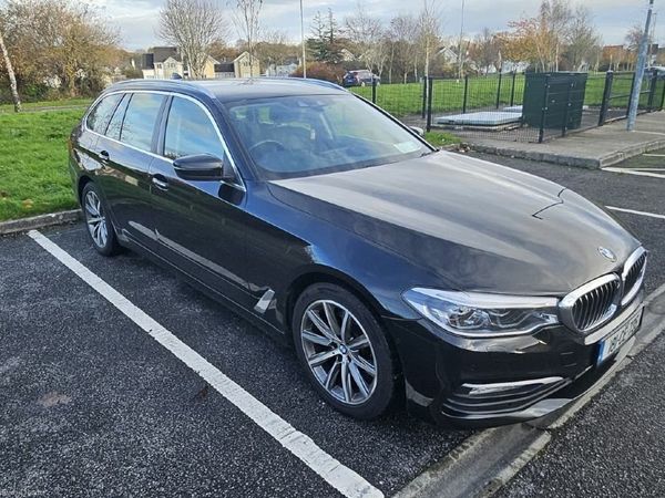 BMW 5-Series Estate, Diesel, 2018, Black