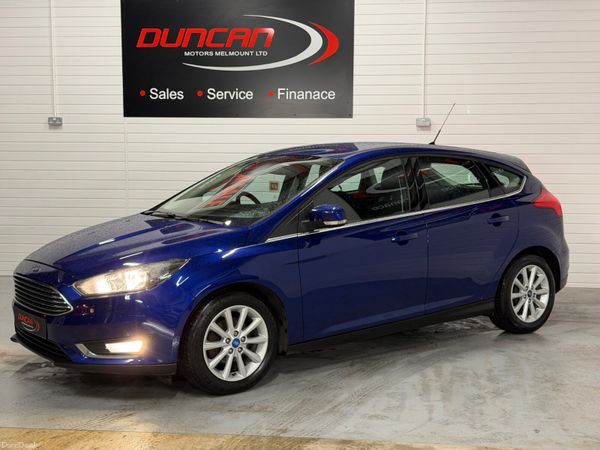 Ford Focus Hatchback, Diesel, 2015, Blue
