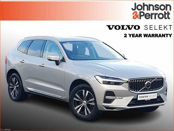 Volvo XC60 SUV, Petrol Plug-in Hybrid, 2022, Silver