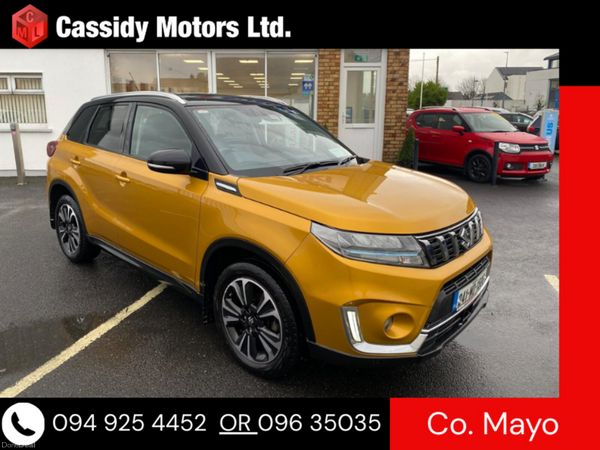 Suzuki Vitara SUV, Petrol Hybrid, 2024, Yellow