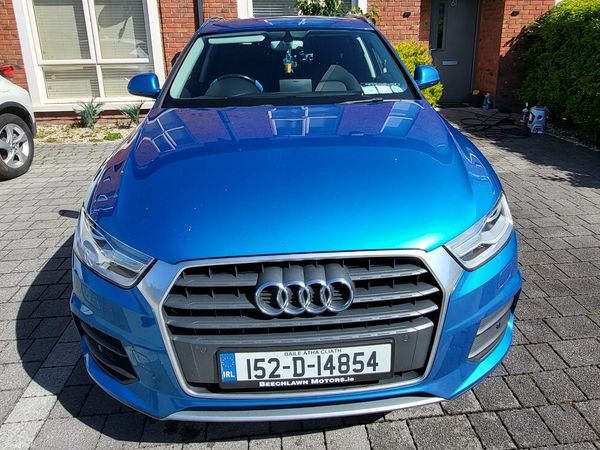 Audi Q3 SUV, Diesel, 2015, Blue